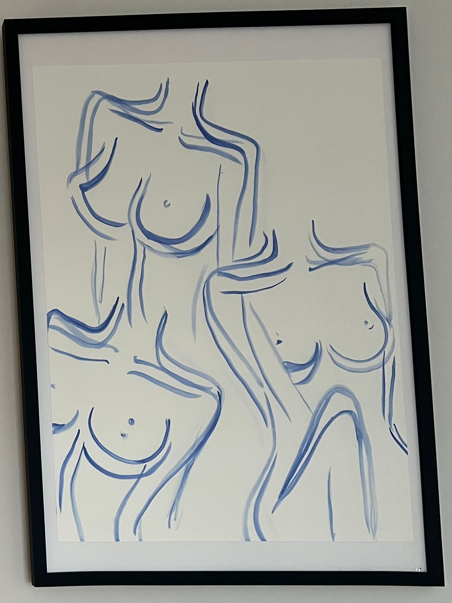 Blue Outline